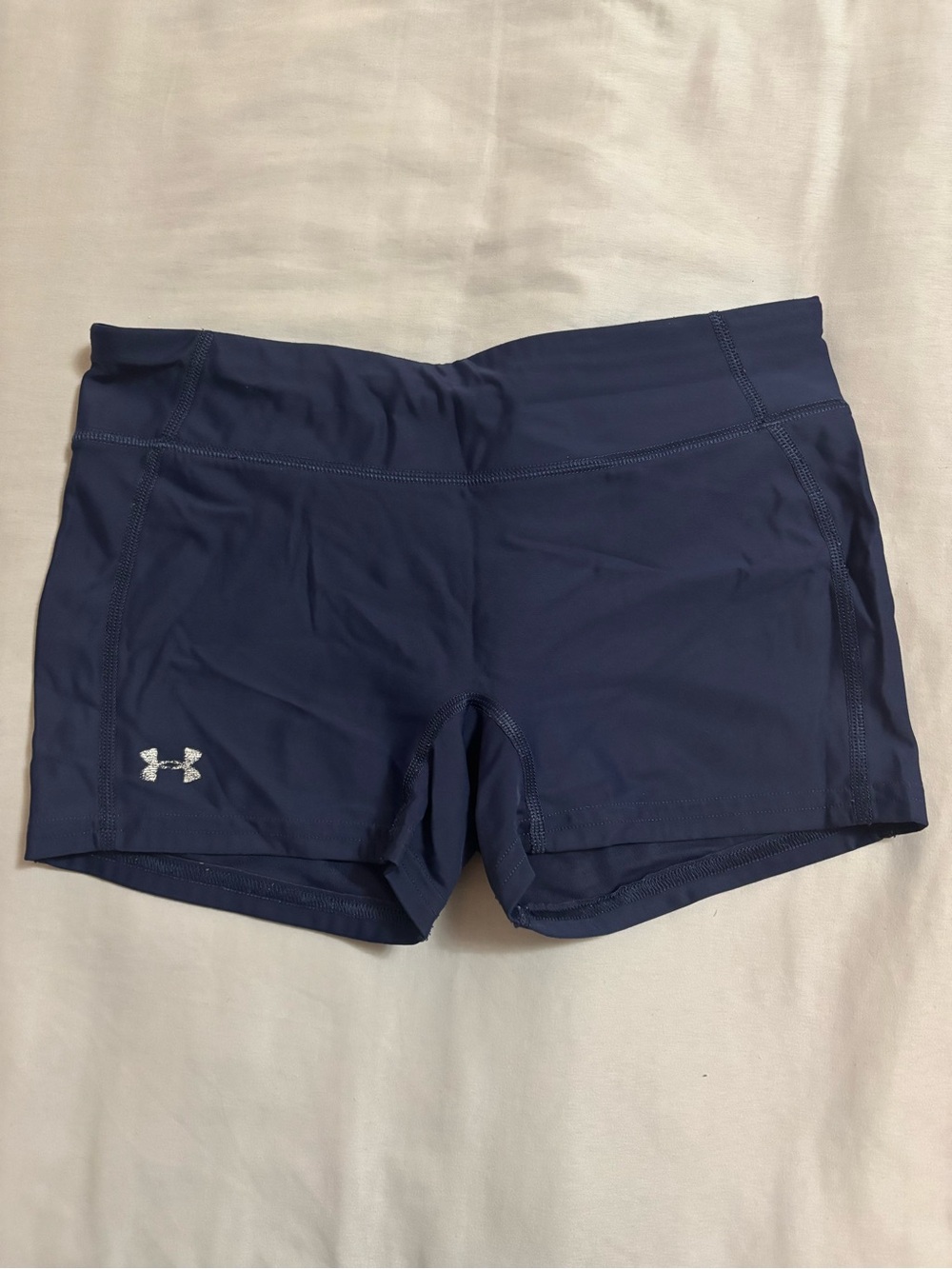 Under Armour Women's Navy Athletic Compression Shorts